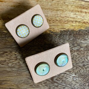 Ohrstecker 10mm für Kinder / 2er Set - 2Paar Ohrstecker im Set