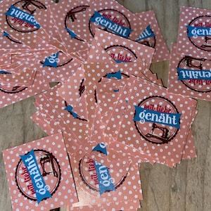 20 stickerlabels / label / stickers / duurzaam / feest / cadeau geven / scrapbooking