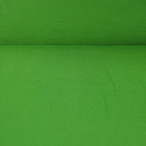 0,25 m jersey di cotone jersey verde estate verde tessuti jersey tinta unita cotone organico
