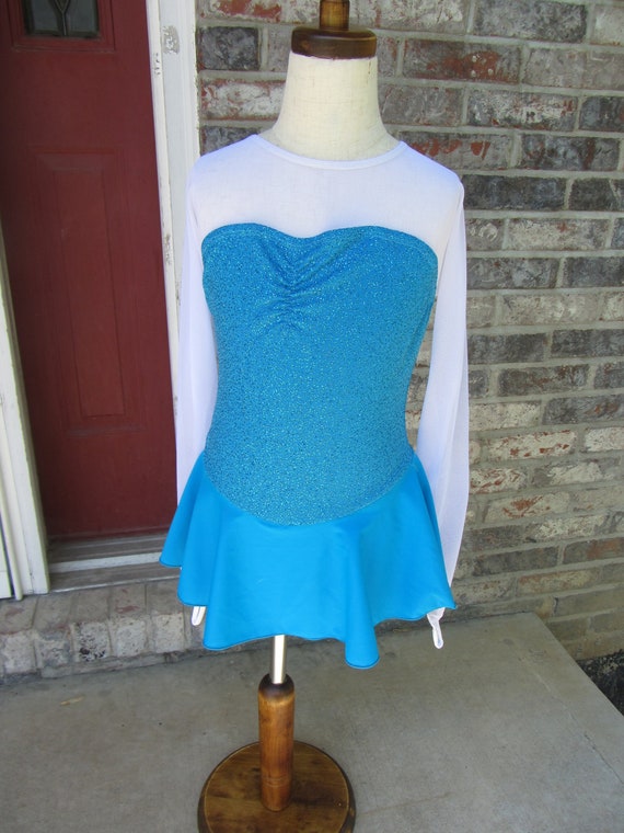 elsa figure skating dress