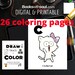 Printable Alphabet Coloring Pages or Insert This Into Microsoft Onenote ...