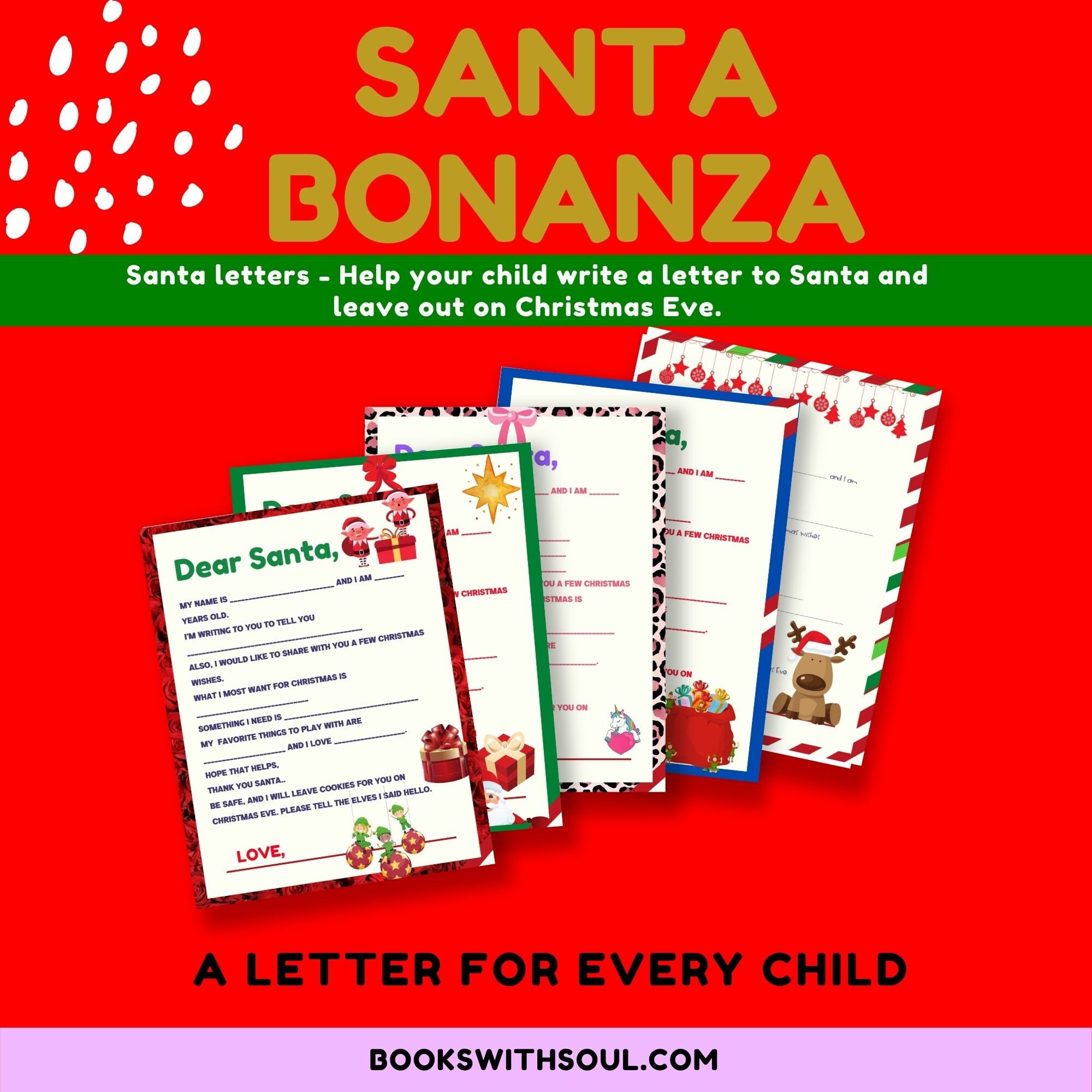 リリパットレーン　letter to santa Free Letter to Santa - Simply Kinder