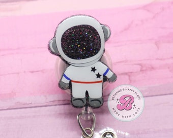 Astronaut Badge Reel: Space Lanyard, Medical ID Holder