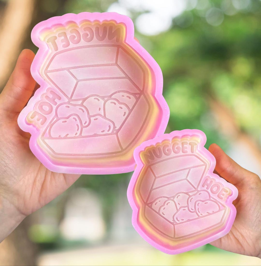 Chicken Nugget Freshie Mold, Nugget Hoe, Silicone Molds for Freshies ...