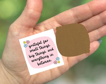 Grateful Acrylic Blank and Decal, Badge Reel Blanks