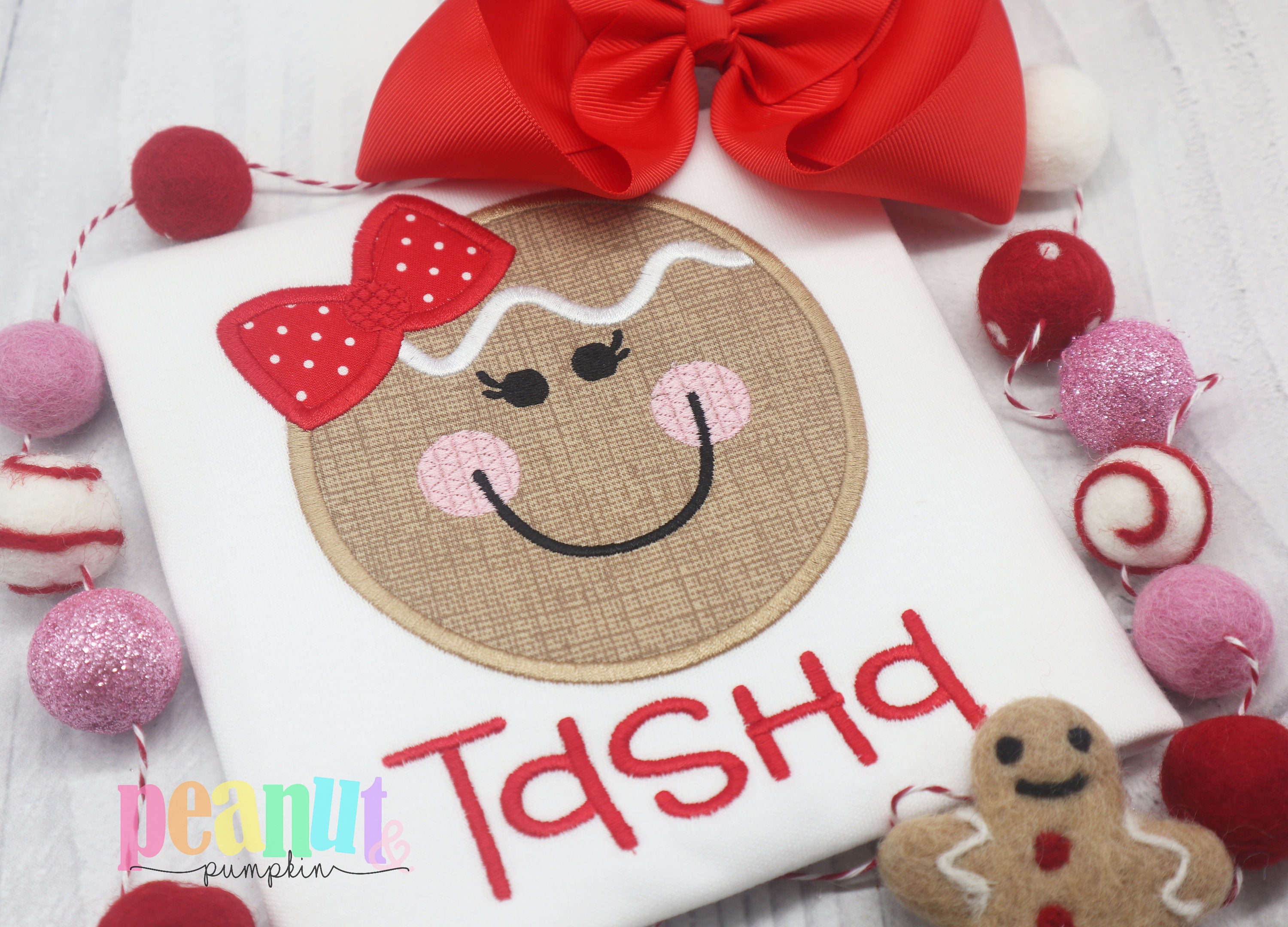 40cm/16" Record a 20 Second Personalized Message in a Gingerbread Girl 