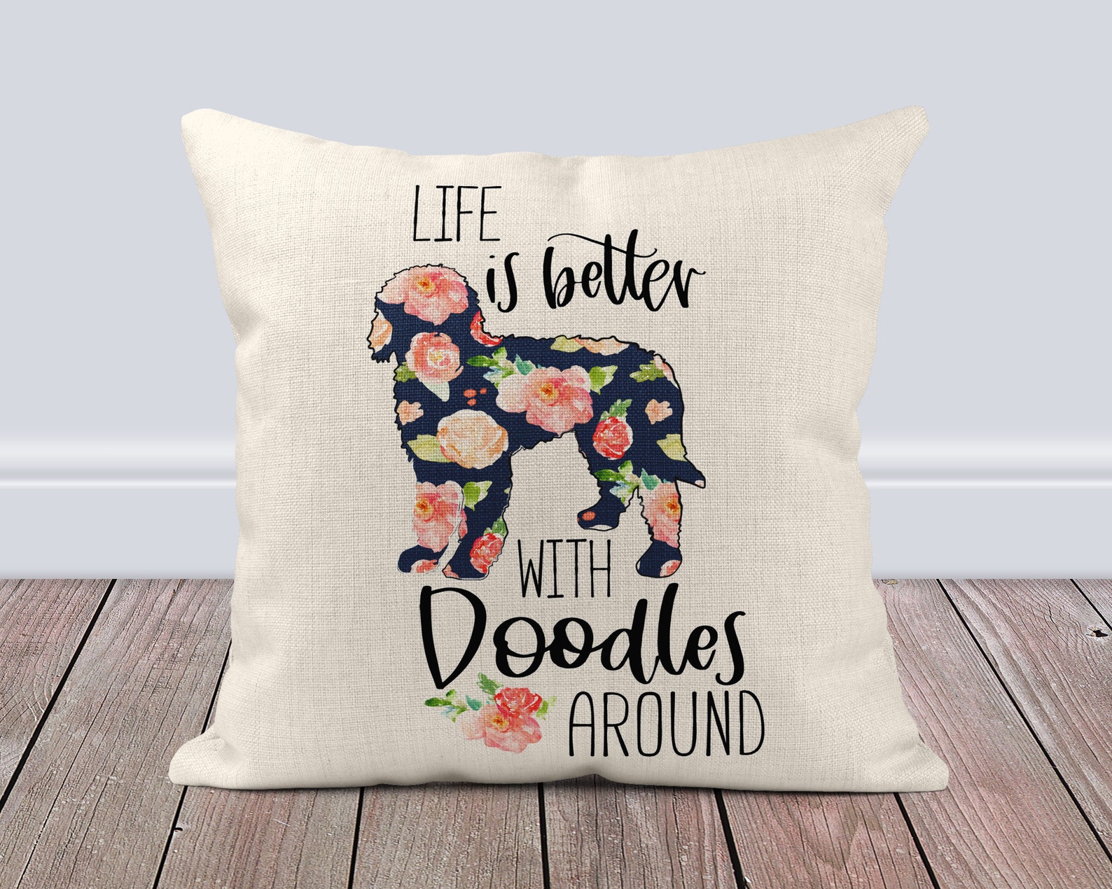 Goldendoodle Pillow Goldendoodle Gifts Gift for Dog Lovers Etsy