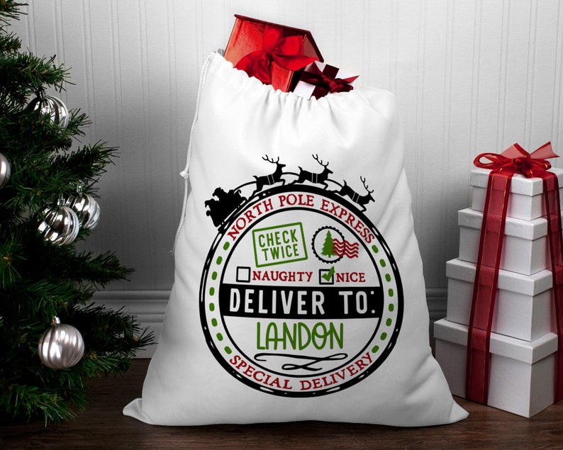 Christmas gifts for kids Santa sack personalized Christmas gift Christmas bags Santa sack Santa bag kids santa sack delivery bag