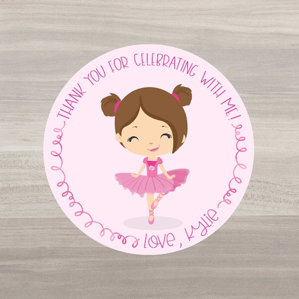 Ballerina Thank You - Etsy