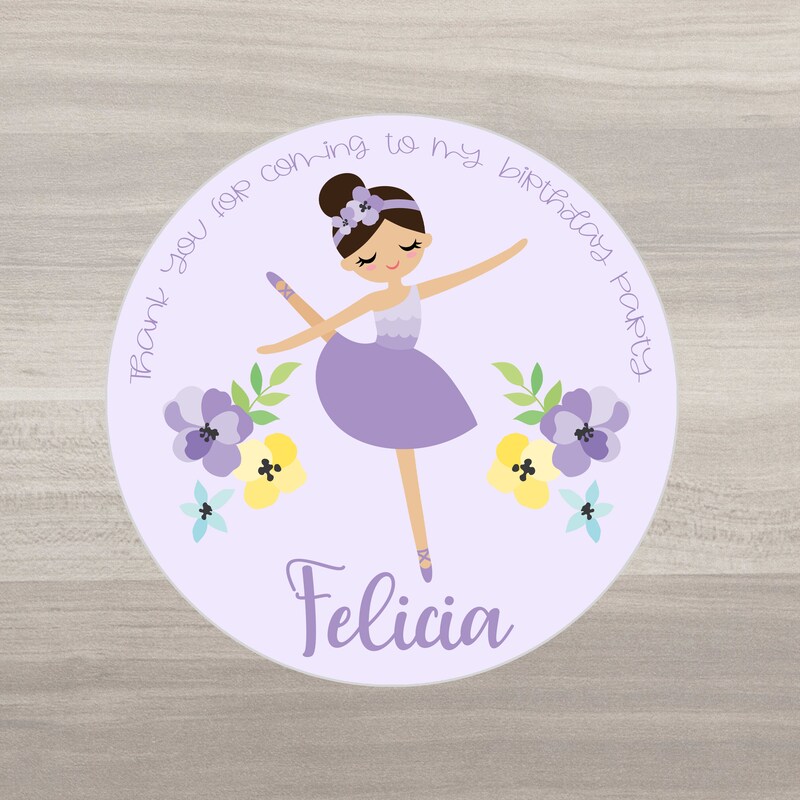 Ballerina Thank You - Etsy