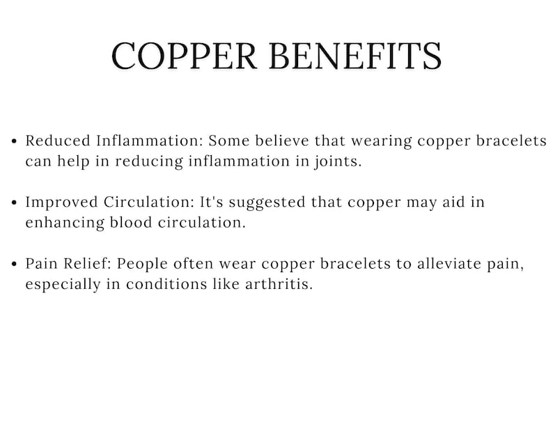 Copper Bracelet Handmade Plaited Copper Bracelet Made in Nepal Ideal for Gift image 5