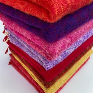 Yak Wool Blanket / Oversized Shawl/Throws/Yoga Meditaion Blankets /Travel Blanket/Shawl and Wrap/Ideal for Gift/Handmade in Nepal