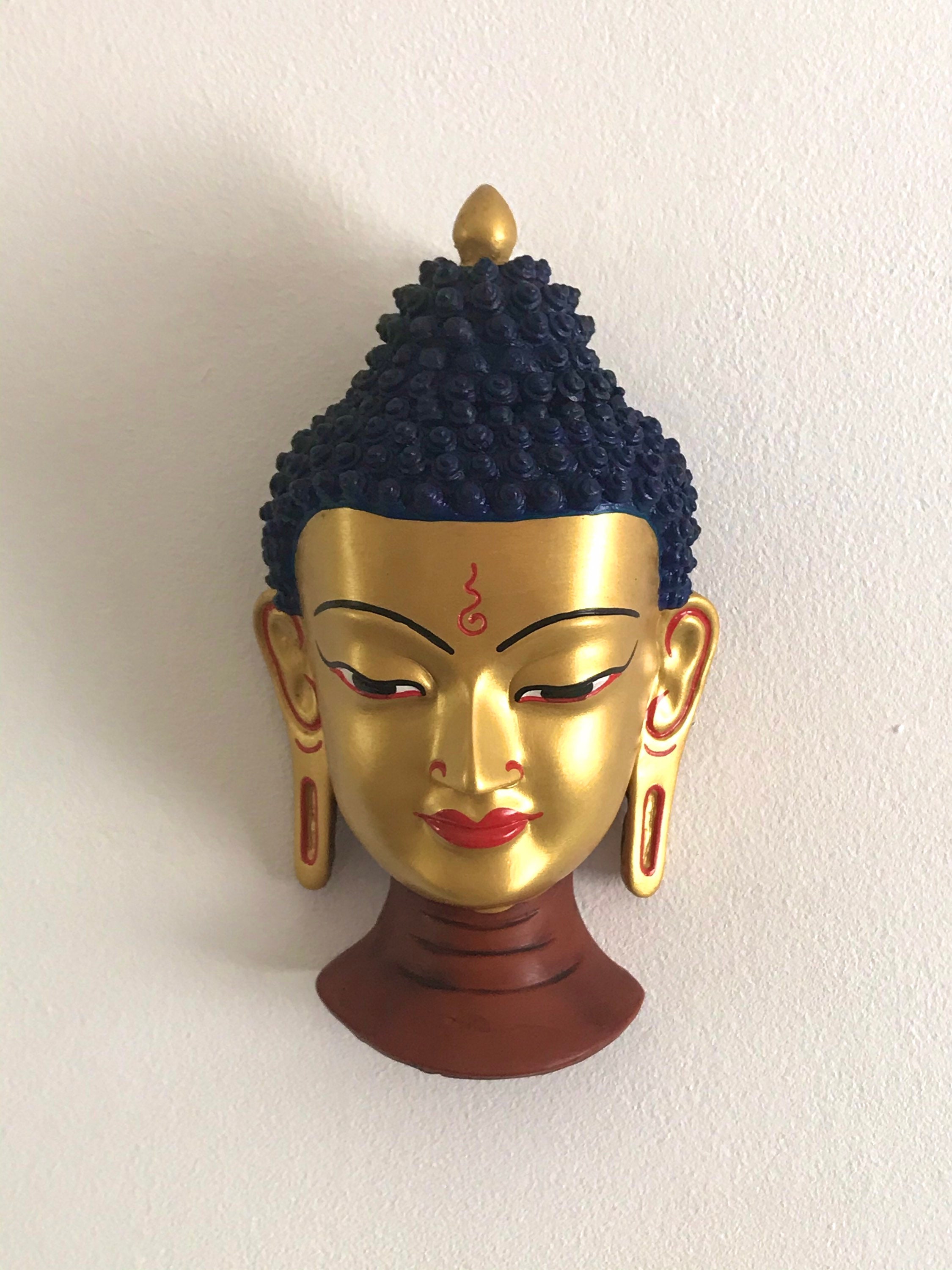 Handmade Buddha Wall Hanging Wall Decor Spritual Gift Etsy UK