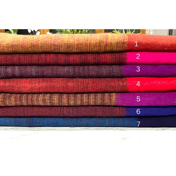 Thick Wool Blanket Etsy