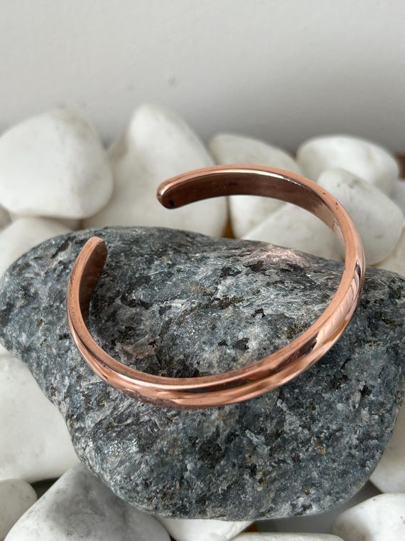 Polished Copper Bracelets Polished Copper Bracelets