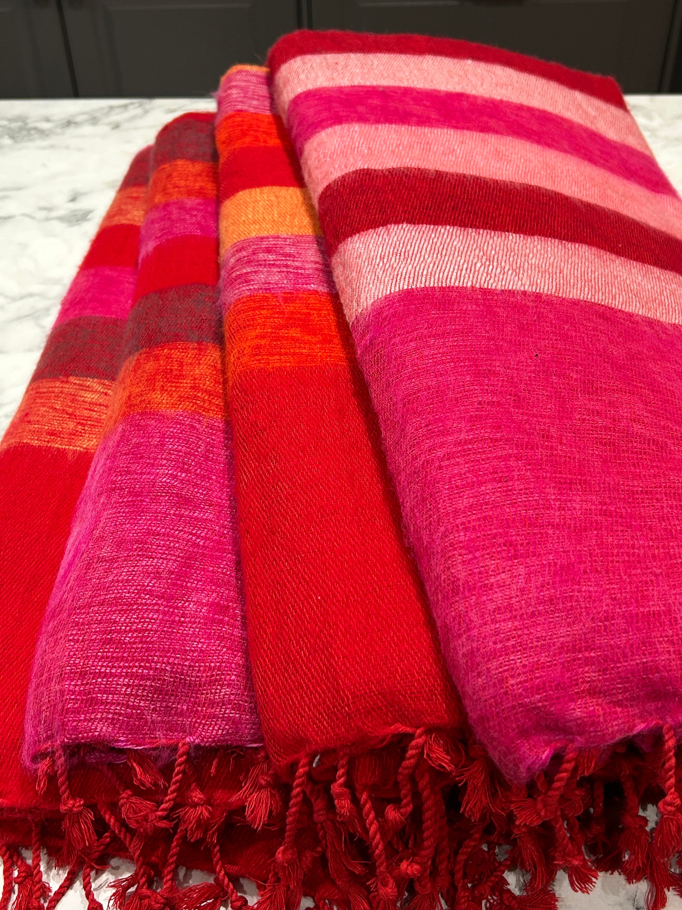 Colourful blankets and throws new arrivals