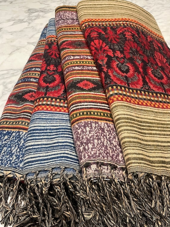 Yak Wool Shawl | Handmade in Nepal | Shawl and Wrap | Wool Yak Wool Shawl | Handmade in Nepal | Shawl and Wrap | Wool