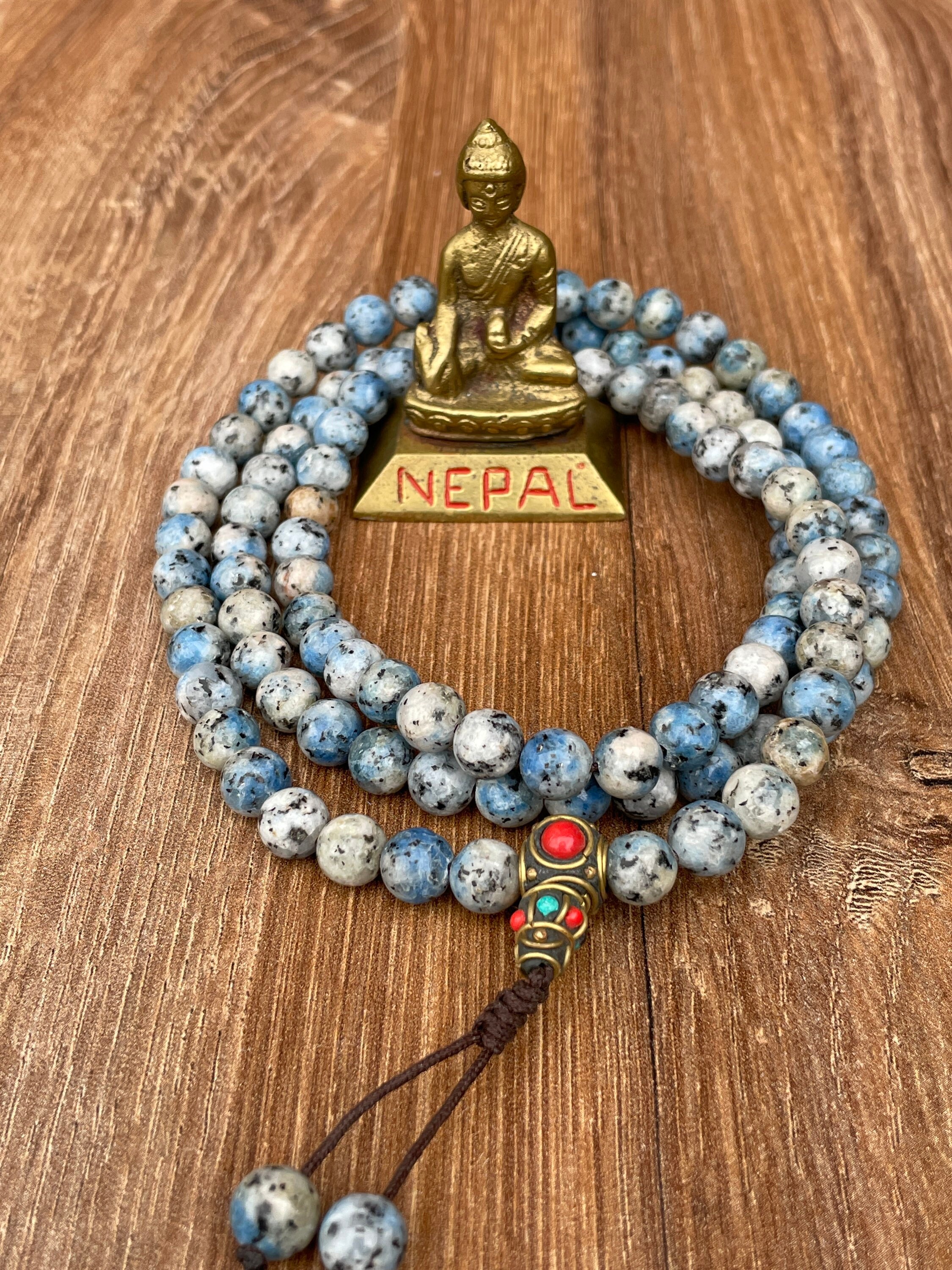 Metal mala deals beads