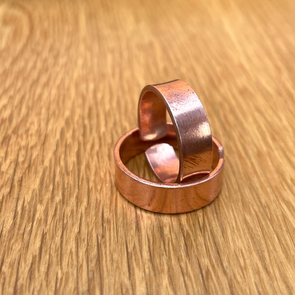Anillo de cobre curativo - Hecho a mano en Nepal