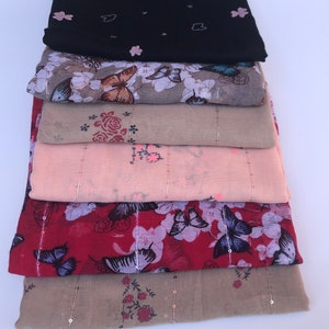 Printed Cotton Scarf/stole