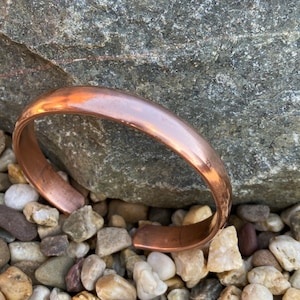 Pure Copper Bracelet Healing Bracelet Copper Cuff Bangle Handmade in Nepal Ideal for Gift image 3