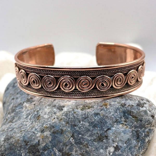 Copper Bracelet Bangle Jewellery | Handmade in Nepal | Ideal for GIft