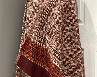 Yak Wool Shawl | Handmade in Nepal | Shawl and Wrap | Wool