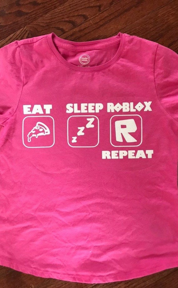 Long Sleeve Roblox Shirt Boy Girl Free Shipping Etsy - roblox free t shirt for boy