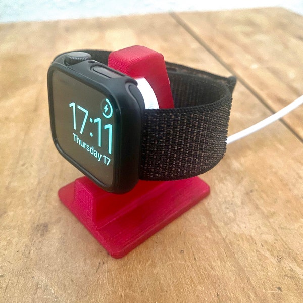 Apple Watch Charging Stand Dock, Apple Watch Charger, Apple Watch Stand 3D printed watch stand Eco Friendly