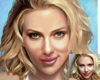 May include: A close-up portrait of a woman with blonde hair. She is wearing a white tank top and has a soft, natural look. Her eyes are green and her lips are pink.