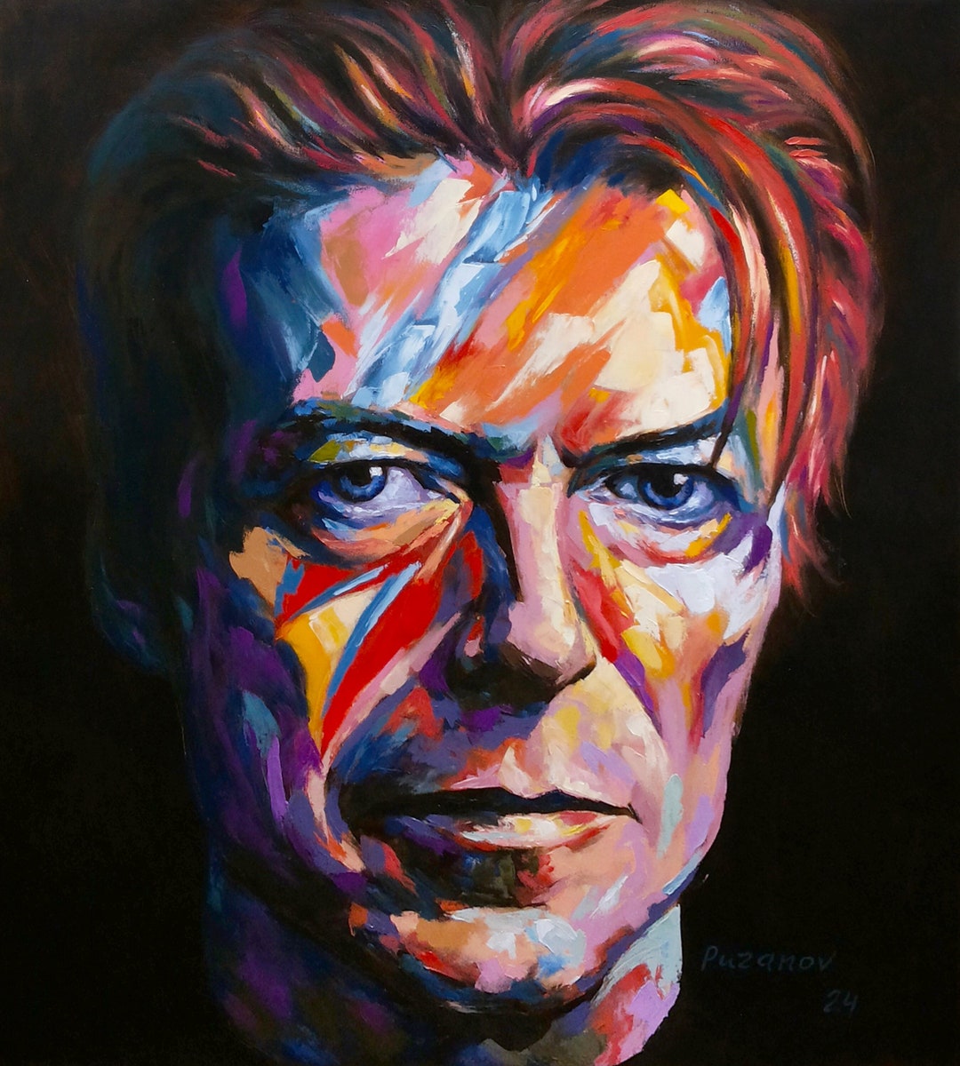 Canvas de David Bowie Ziggy Stardust por AllPosters.ca