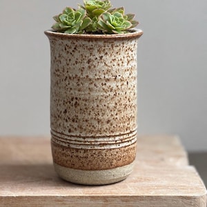 Vintage studio pottery planter
