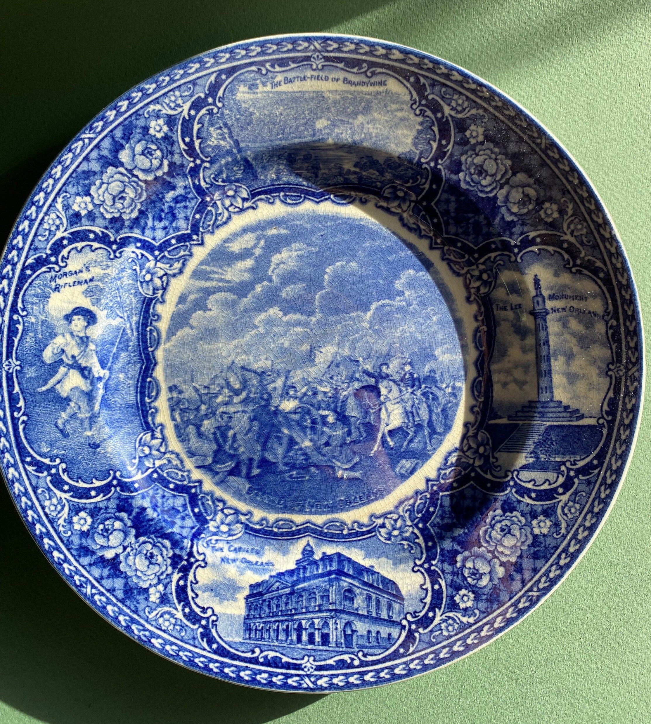 Blue Wall Plate -  Norway