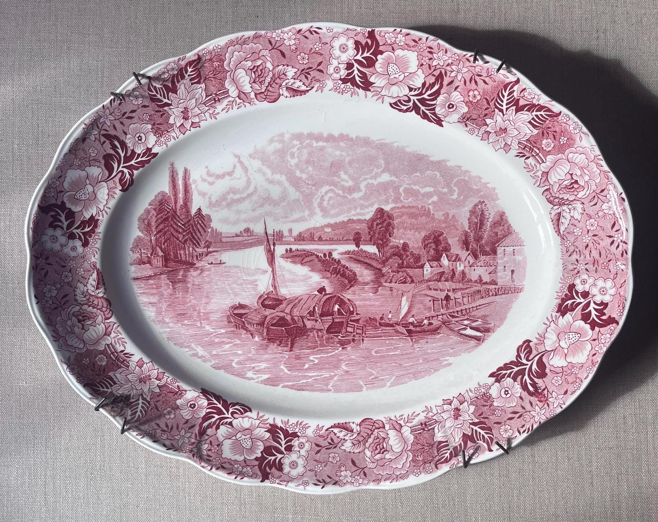 PALISSY POTTERY イングランド　ヴィンテージ食器プレート6枚セット PALISSY POTTERY ケーキプレート イングランド ビンテージ食器
