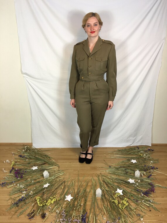 Amazing french military gabardine uniform
