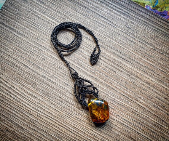 Mexican outlet amber necklace