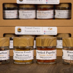 Gourmet Spice Set – Spanish Saffron, Smoked Paprika, French Masala