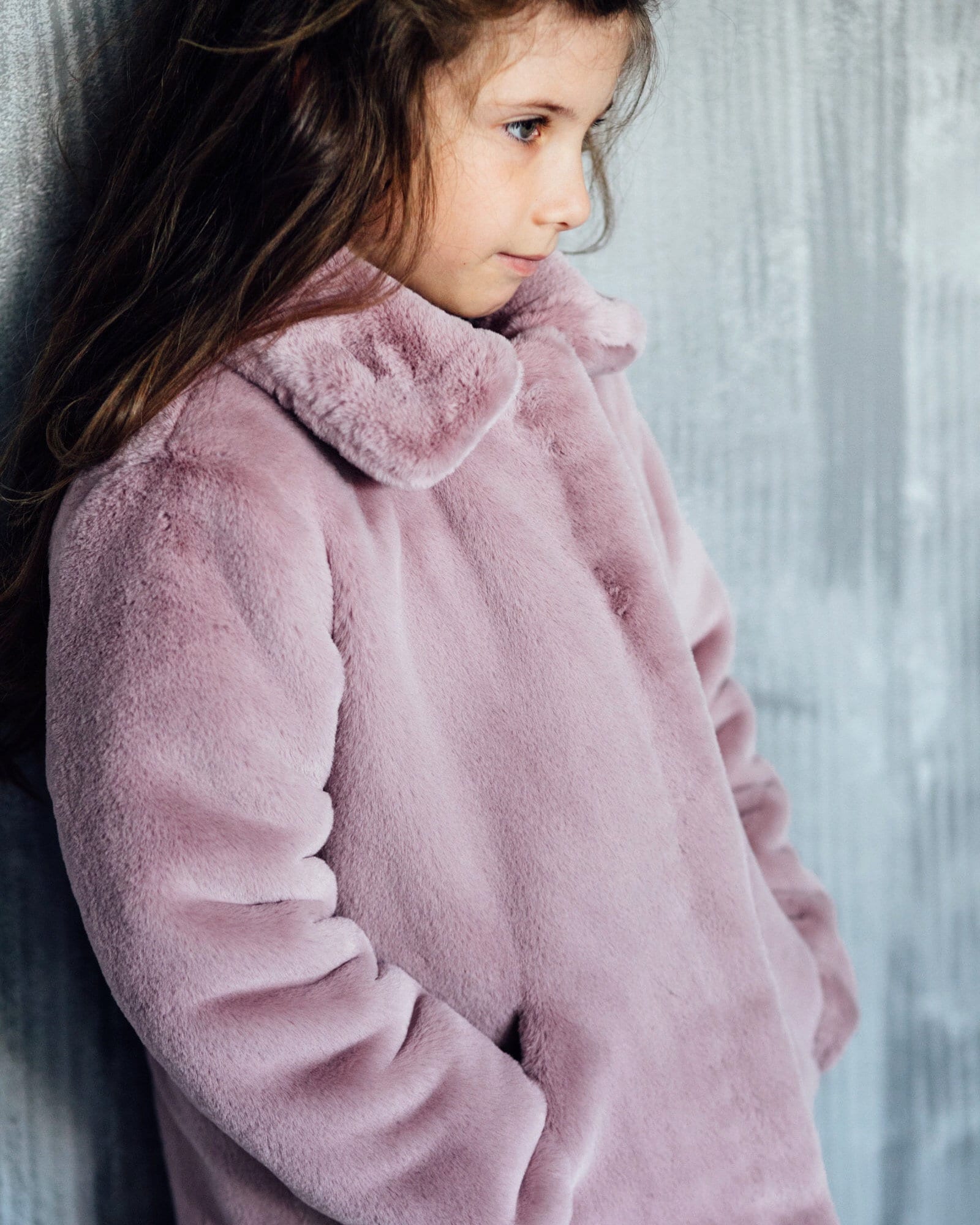 Girls Faux Fur Winter Coat: Toddler & Teen Fashion - Etsy