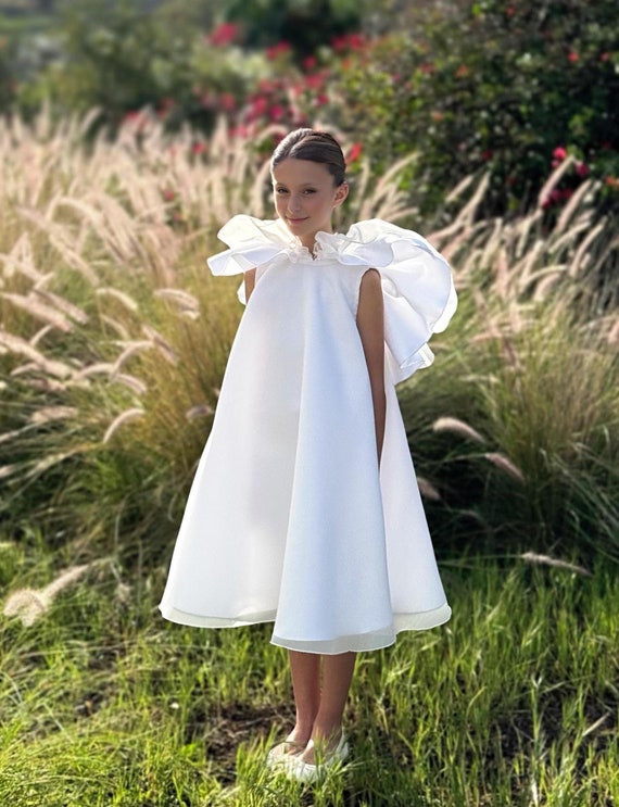 bohemian first communion dresses Boho First Communion Dress