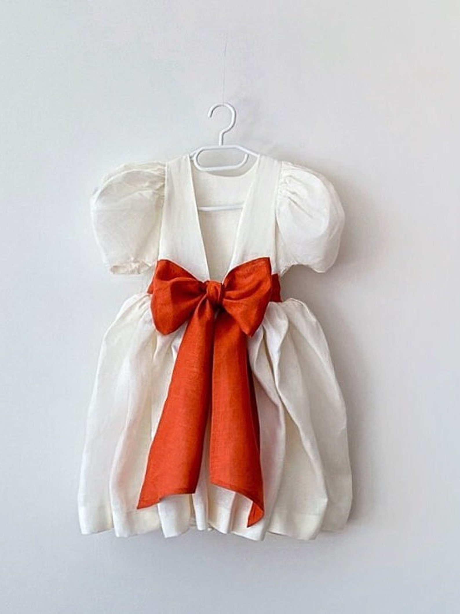Bow Boho Girls' Dress +6Months