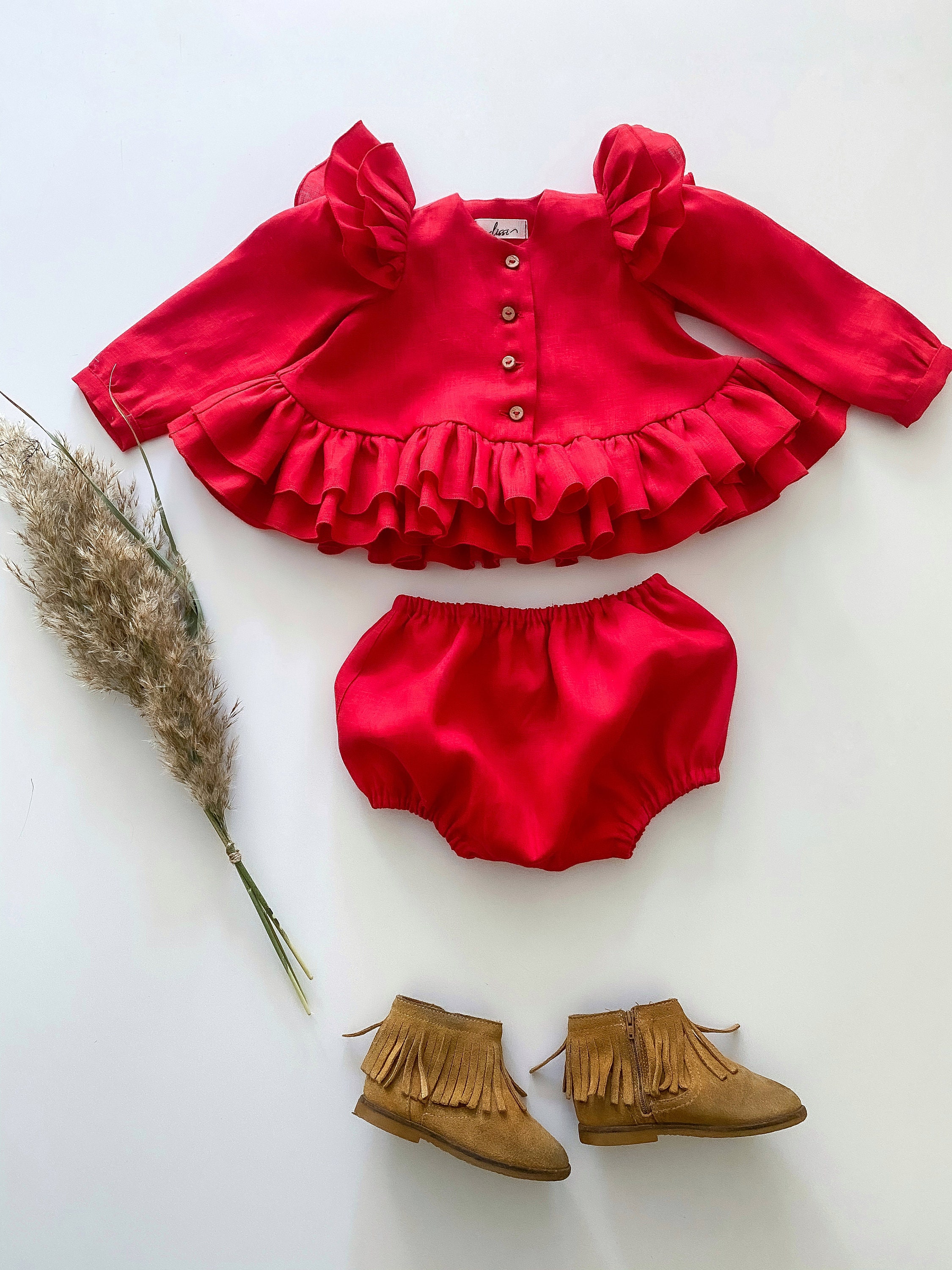 Baby Girl Christmas Outfit Clothing on Sale Baby Girl Etsy