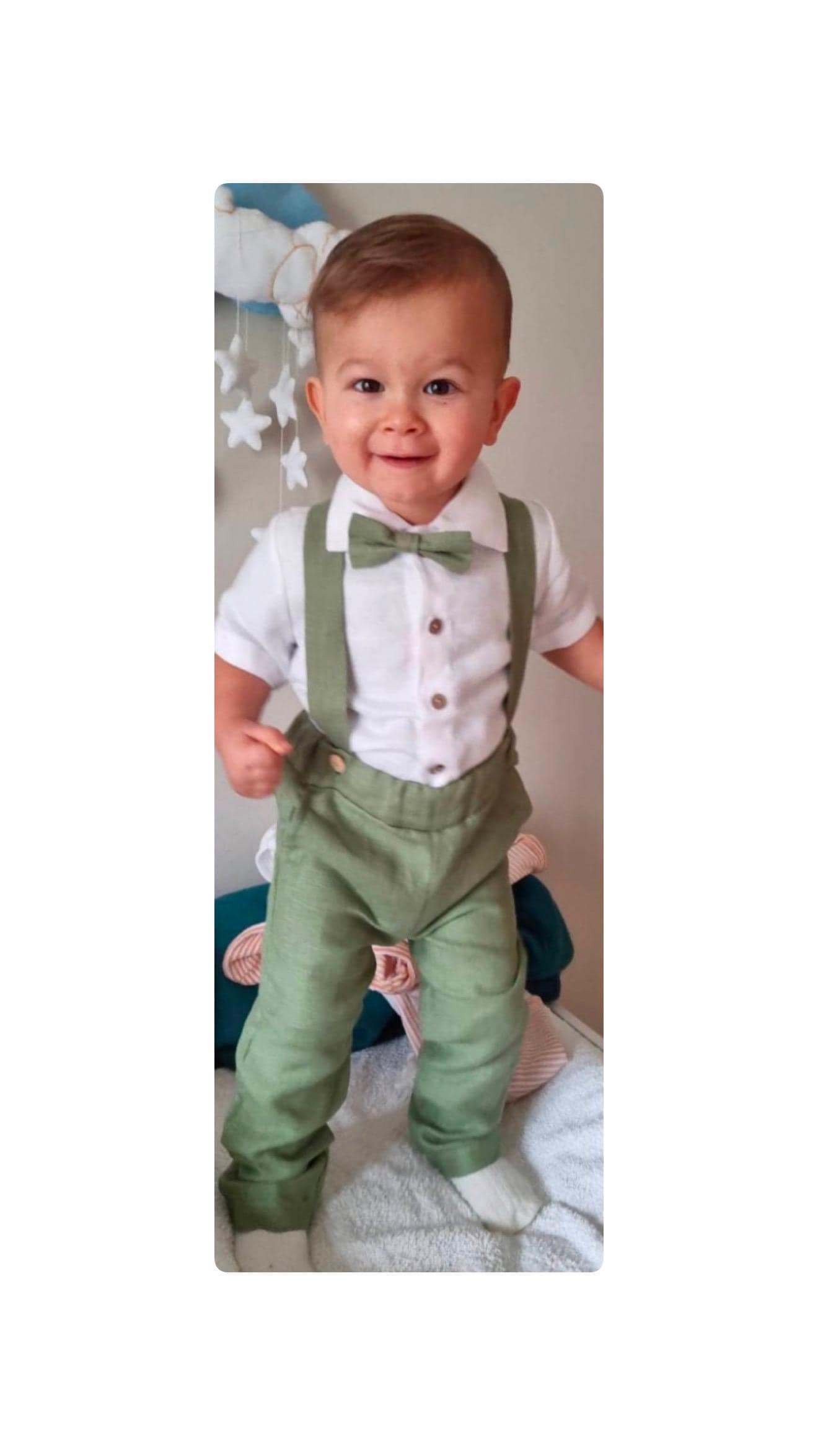 Boys Sage Green Dress Shirt - Etsy