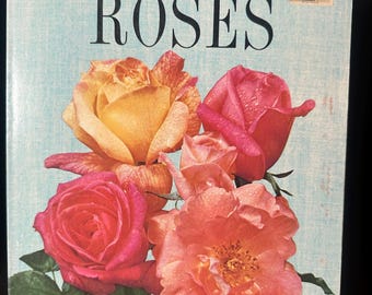 Vintage Redouté Roses Book | an Illustrated Treasury of Redouté