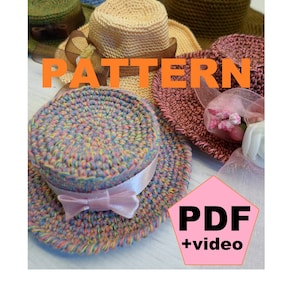 PATTERN crocheted hat for Blythe, BJD dolls, Paola Reina, and any other dolls