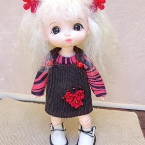 doll outfit spring beautiful dress for BJD dolls  doll accessories