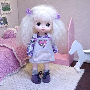 Original Beautiful sundress BJD Dolls Outfit Doll Accessories Spring Doll Outfit