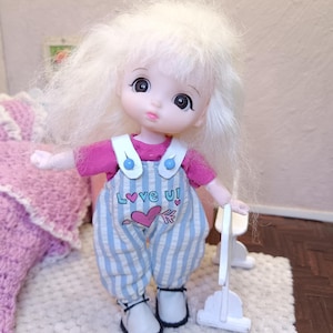 Original summer jumpsuit Beautiful BJD Dolls Outfit Doll Accessories Spring Doll Outfit
