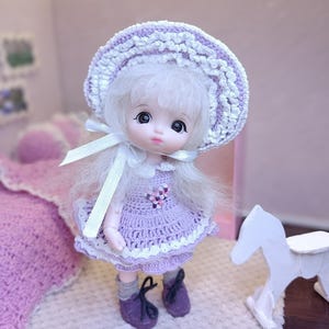 fashion spring doll outfit knitted beautiful dress for BJD dolls  doll accessories