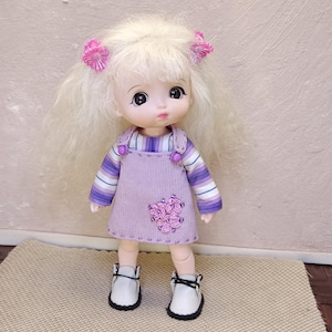 spring doll dress beautiful outfit for BJD dolls  doll accessories