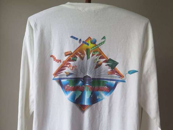 vintage compaq tshirt vintage computer tshirt ibm
